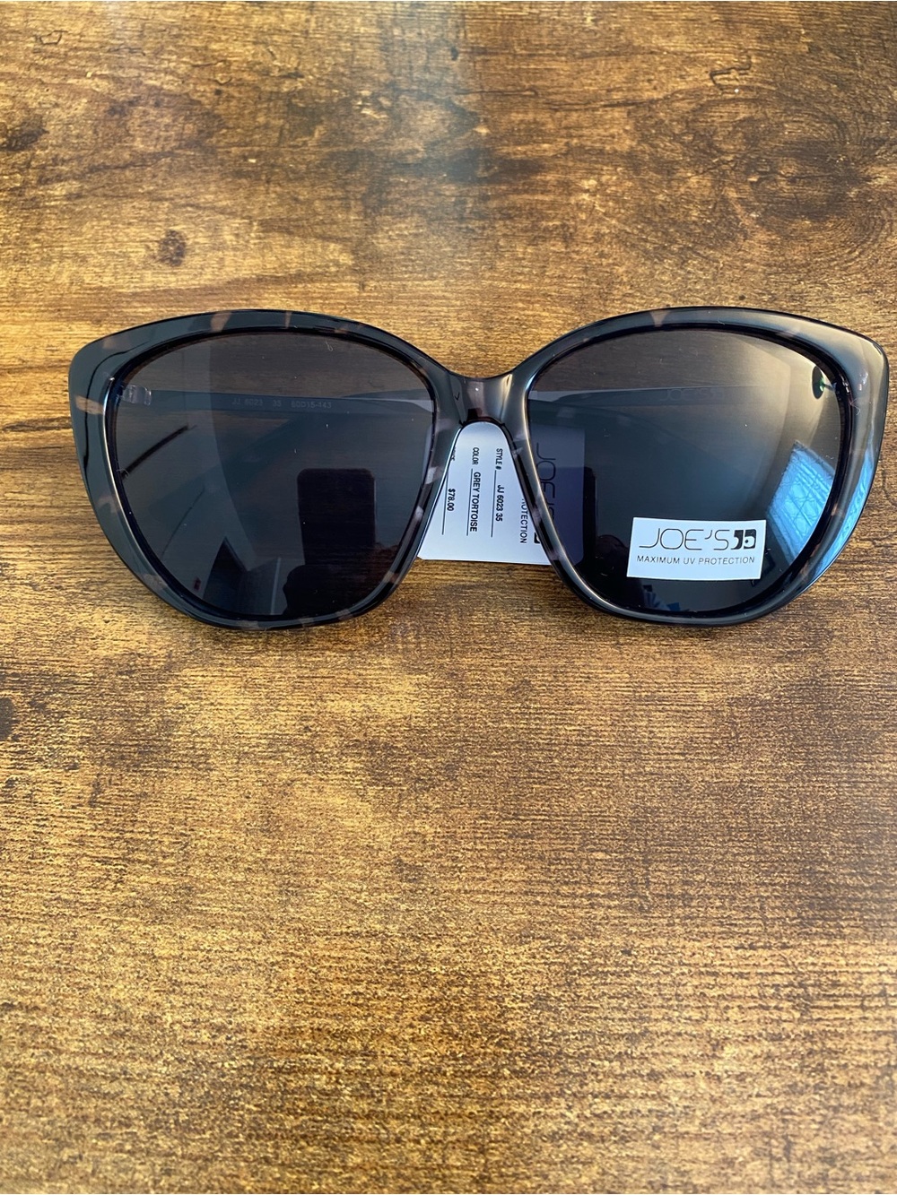 Joe’s Sunglasses—Grey Tortoise (NWT)